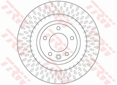 Disco de freno TRW DF6528S