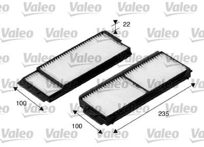 Filtro, aire del interior VALEO 698892