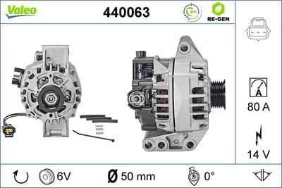 Alternador VALEO 440063