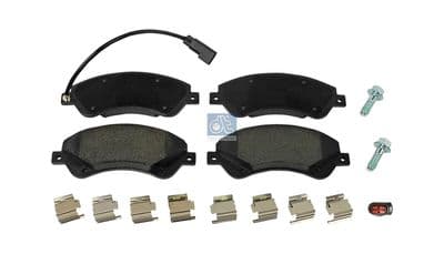 Juego de balatas de freno DT Spare Parts 13.93103