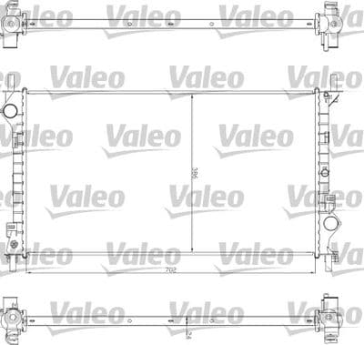 Radiador, refrigeración del motor VALEO 735043
