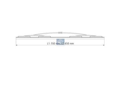 Limpiaparabrisas DT Spare Parts 13.98001