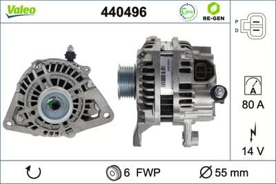 Alternador VALEO 440496