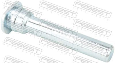 Pasador guía, pinza del freno FEBEST 1274-H100UPF