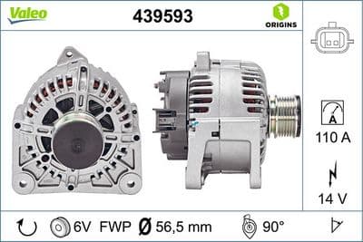 Alternador VALEO 439593