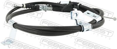 Cable de accionamiento, freno de estacionamiento FEBEST 04100-GARH