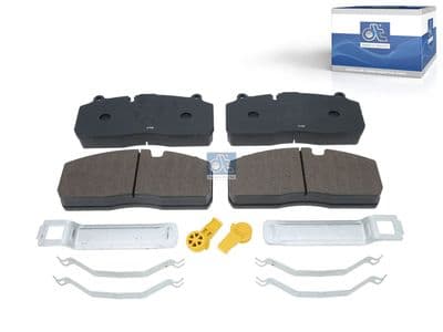 Juego de balatas de freno DT Spare Parts 10.34128