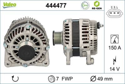 Alternador VALEO 444477