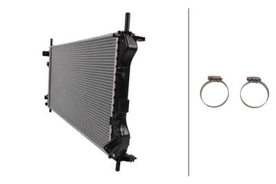 Radiador, refrigeración del motor HELLA 8MK 366 311-131