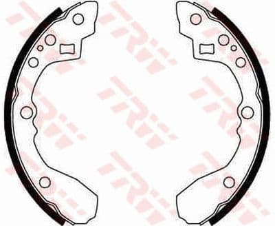 Juego de zapatas de frenos TRW GS8675