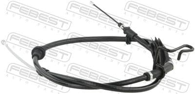Cable de accionamiento, freno de estacionamiento FEBEST 29100-FLIILH