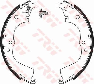 Juego de zapatas de frenos TRW GS8693