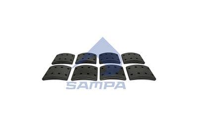 Juego de balatas de freno, freno de tambor SAMPA 094.561