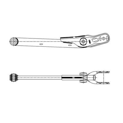 Brazo oscilante, suspensión de ruedas CTR CQ1191