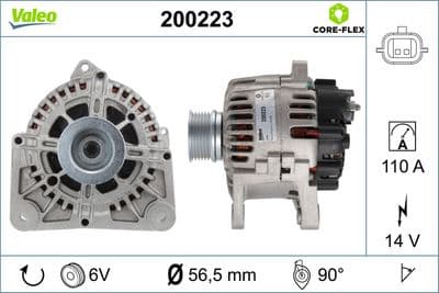 Alternador VALEO 200223