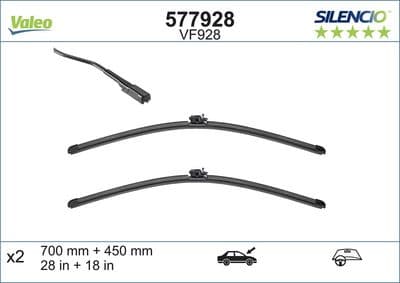 Limpiaparabrisas VALEO 577928