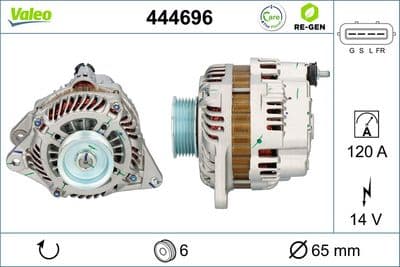 Alternador VALEO 444696