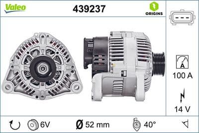 Alternador VALEO 439237
