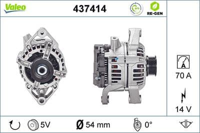 Alternador VALEO 437414