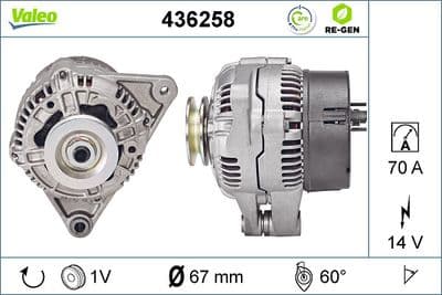 Alternador VALEO 436258