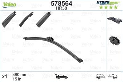 Limpiaparabrisas VALEO 578564