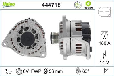 Alternador VALEO 444718