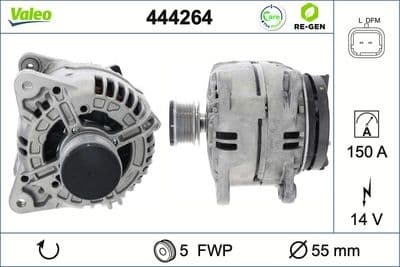 Alternador VALEO 444264