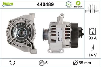 Alternador VALEO 440489