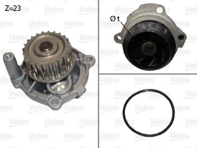 Bomba de agua, refrigeración del motor VALEO 506790