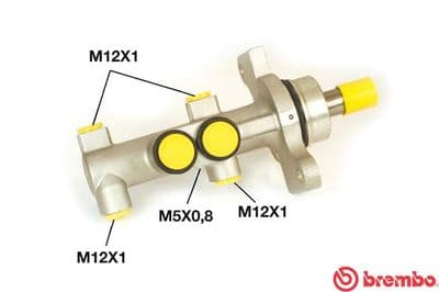 Cilindro principal de freno BREMBO M 61 028