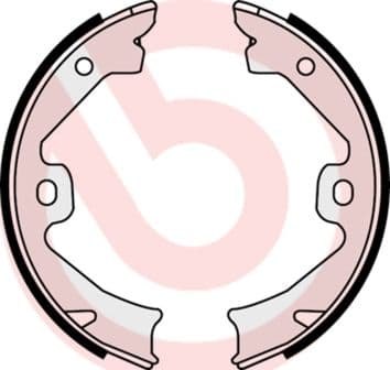 Juego de zapatas de frenos, freno de mano BREMBO S 52 509