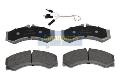 Juego de balatas de freno JAPANPARTS PA-0540AF