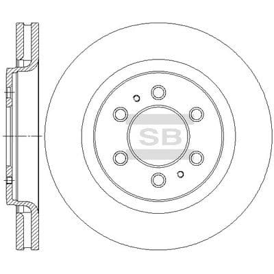 Disco de freno Hi-Q SD5322