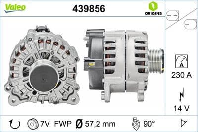 Alternador VALEO 439856