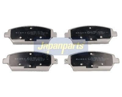 Juego de balatas de freno JAPANPARTS PA-038AF