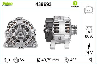 Alternador VALEO 439693