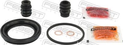 Juego de reparación, pinza de freno FEBEST 0375-FCF