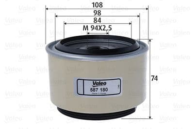 Filtro combustible VALEO 587180