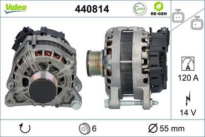 Alternador VALEO 440814