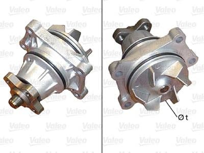 Bomba de agua, refrigeración del motor VALEO 506903