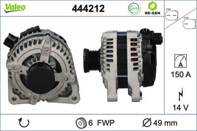 Alternador VALEO 444212