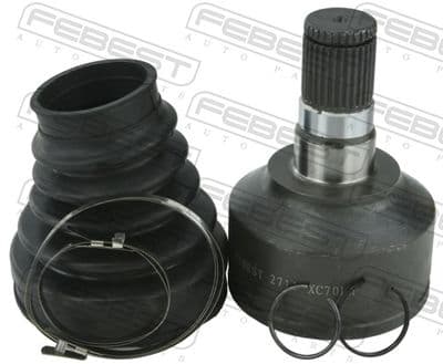 Juego de articulación, eje de transmisión FEBEST 2711-XC70LH