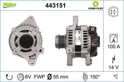 Alternador VALEO 443151