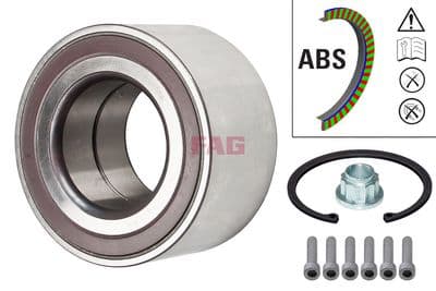Juego de balero de rueda Schaeffler FAG 713 6106 30