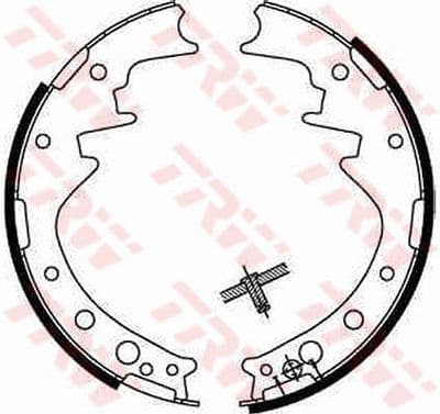 Juego de zapatas de frenos TRW GS8170