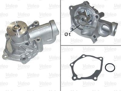 Bomba de agua, refrigeración del motor VALEO 506934