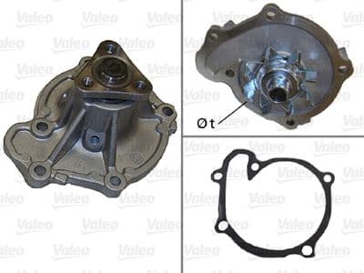 Bomba de agua, refrigeración del motor VALEO 506368