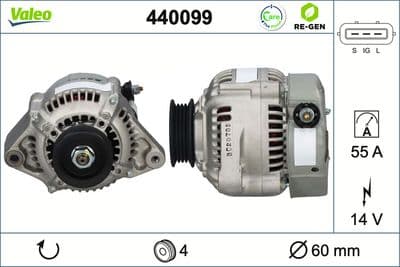 Alternador VALEO 440099