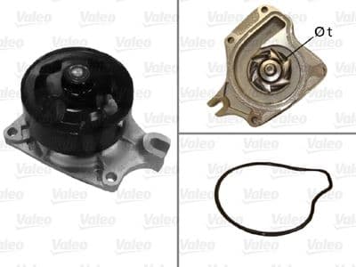 Bomba de agua, refrigeración del motor VALEO 506973