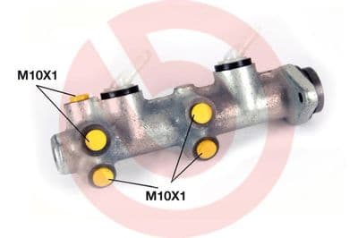 Cilindro principal de freno BREMBO M 85 056